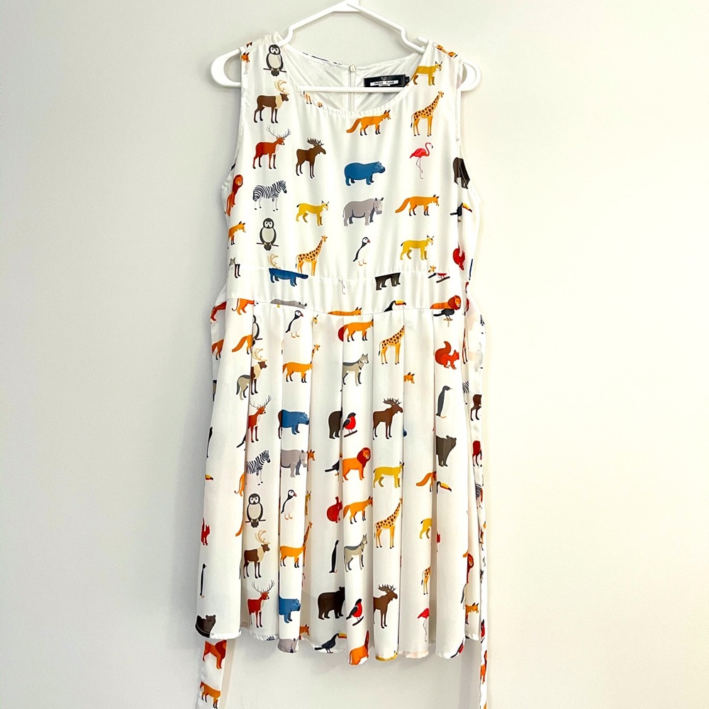 Dress, Animal printed from Paper Plane (London)